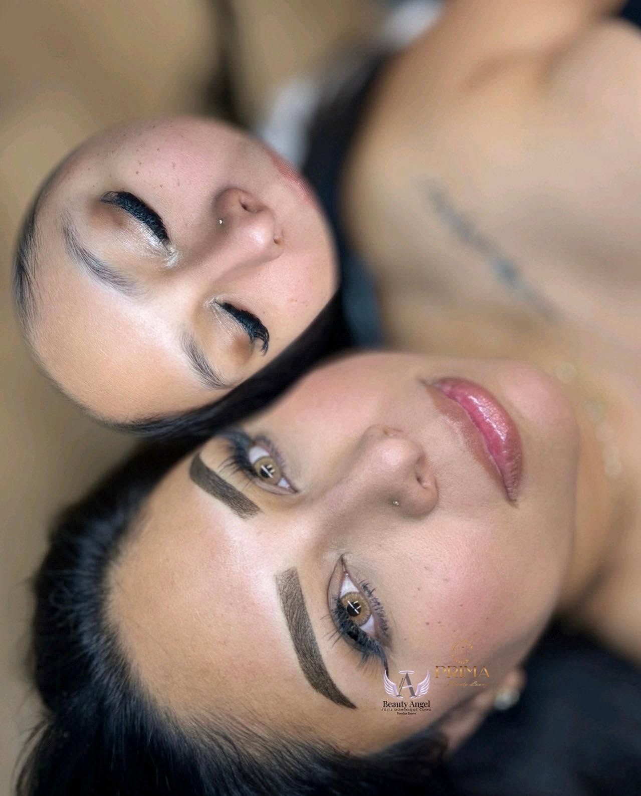 My ombré powder brow work at Prima Beauty Lounge