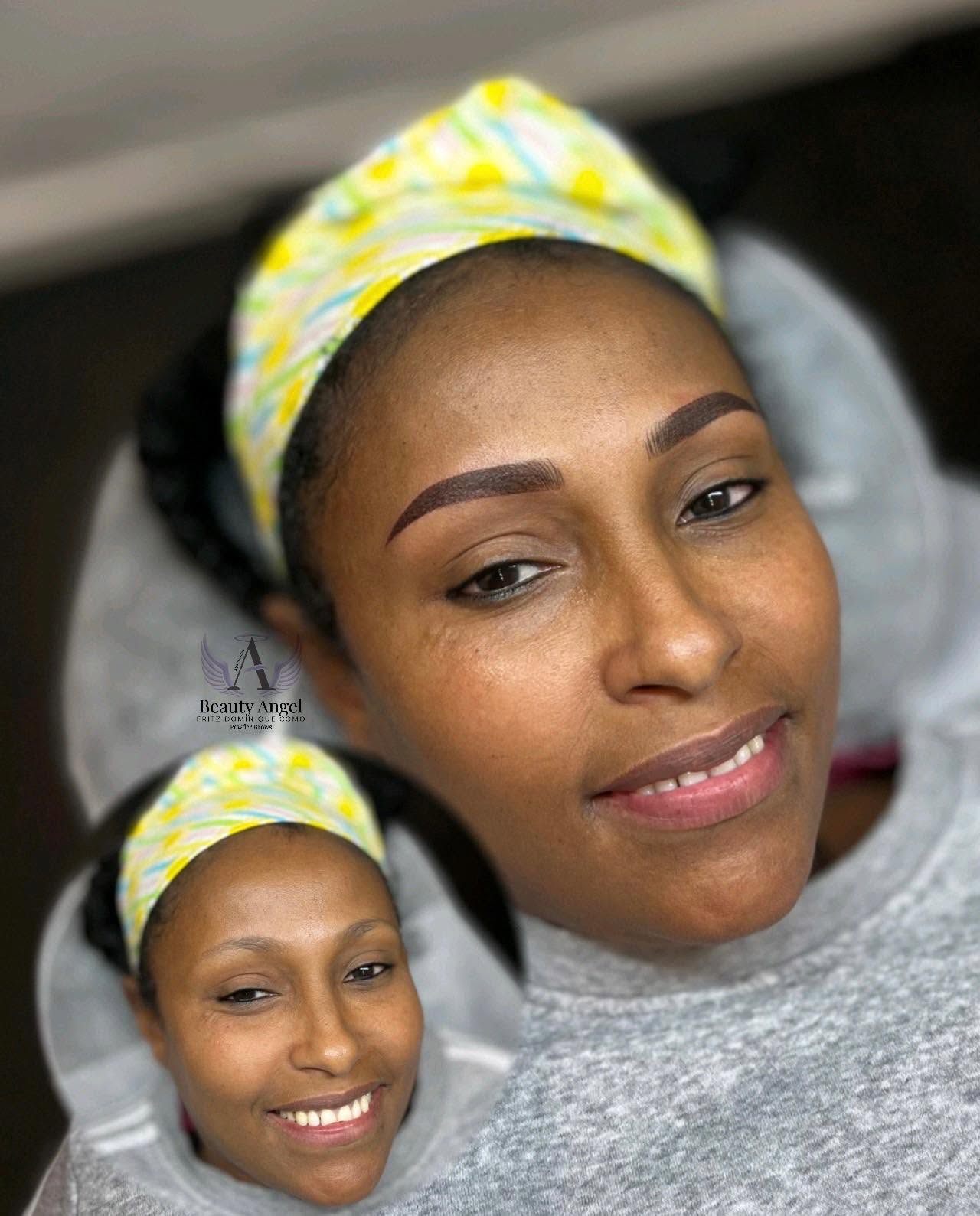 My combo brow work at Prima Beauty Lounge