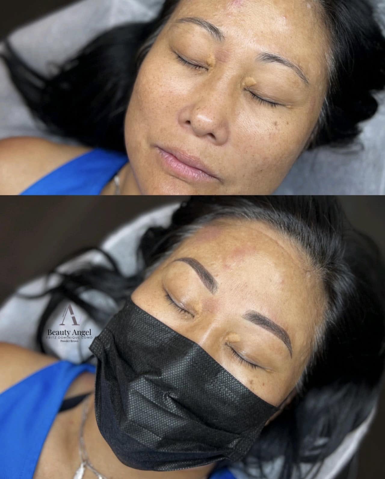 My ombré powder brow work at Prima Beauty Lounge