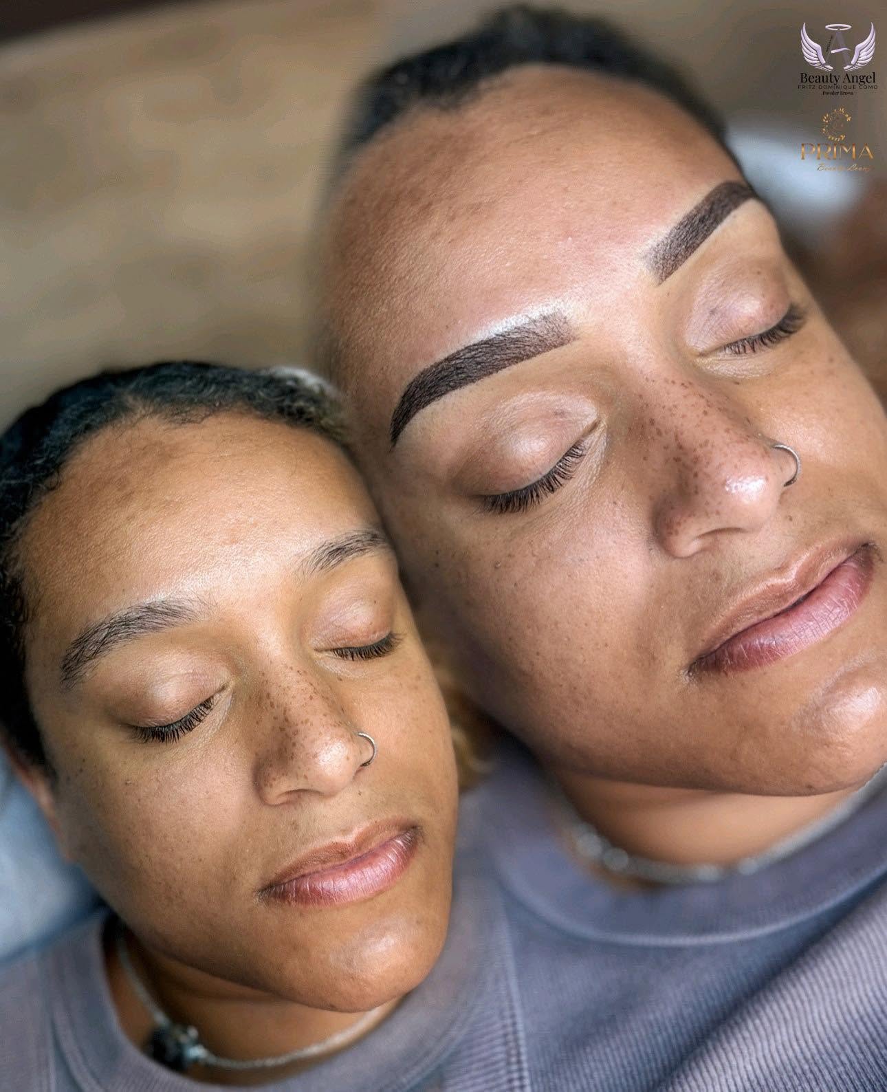 My ombré powder brow work at Prima Beauty Lounge