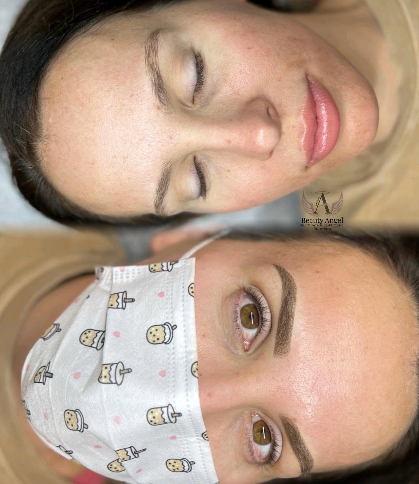 My ombré powder brow work at Prima Beauty Lounge