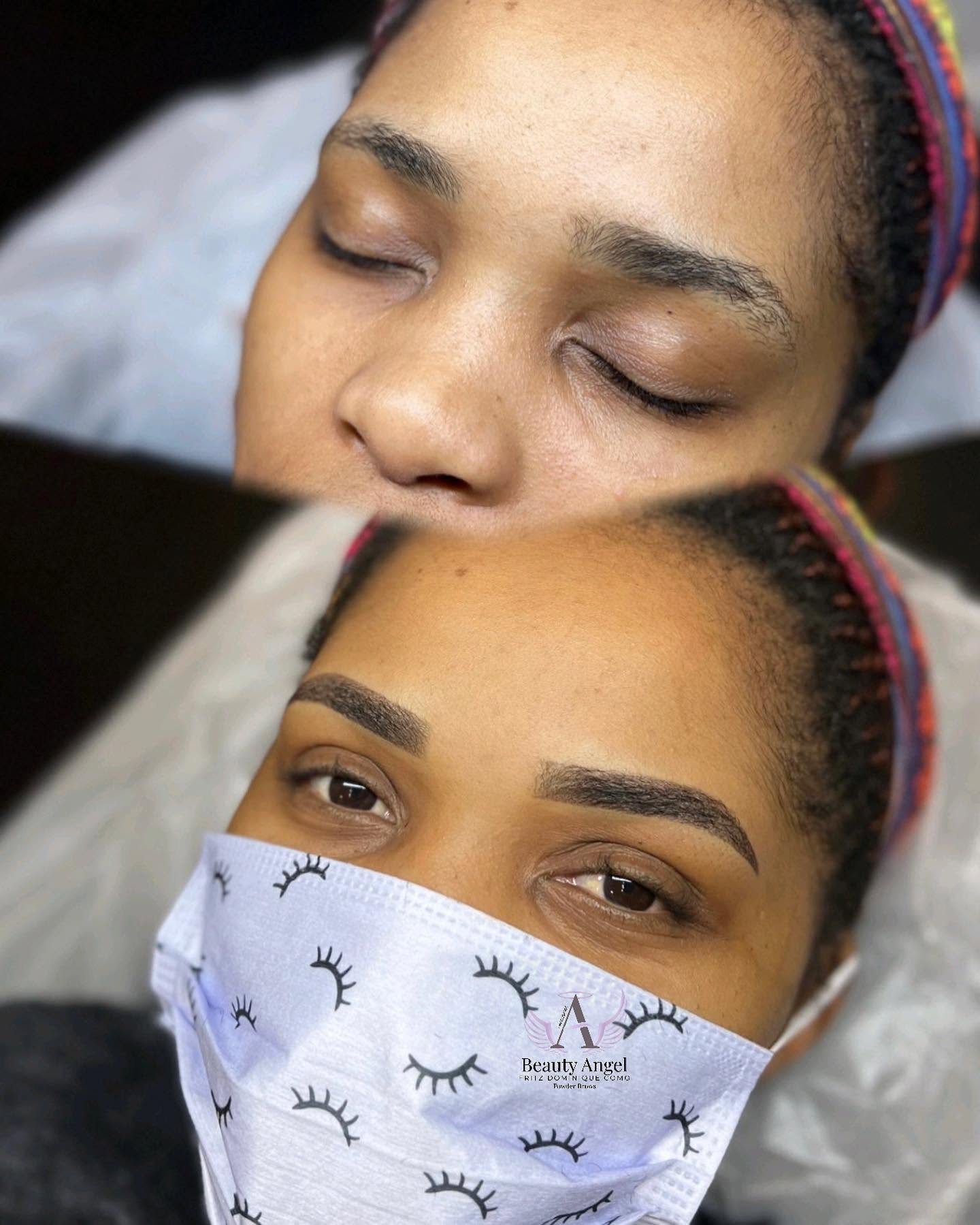 My ombré powder brow work at Prima Beauty Lounge