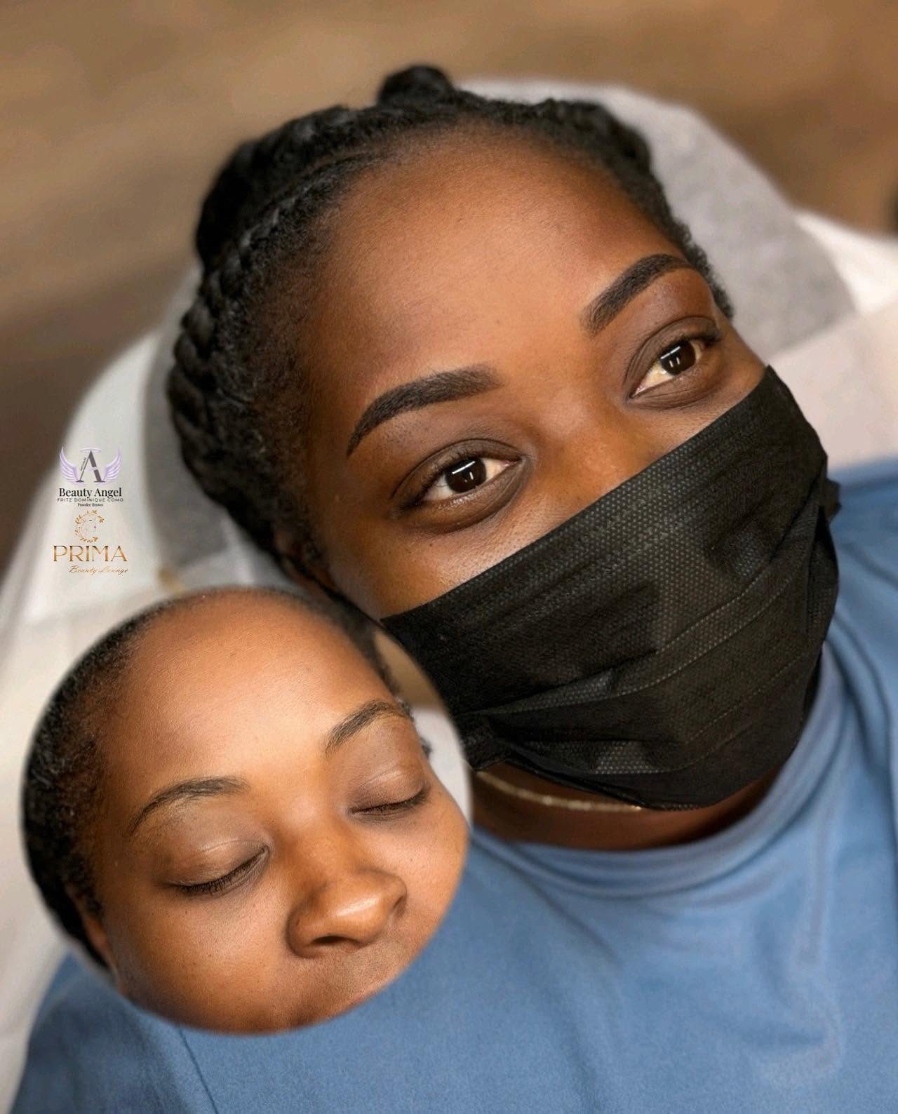 My ombré powder brow work at Prima Beauty Lounge