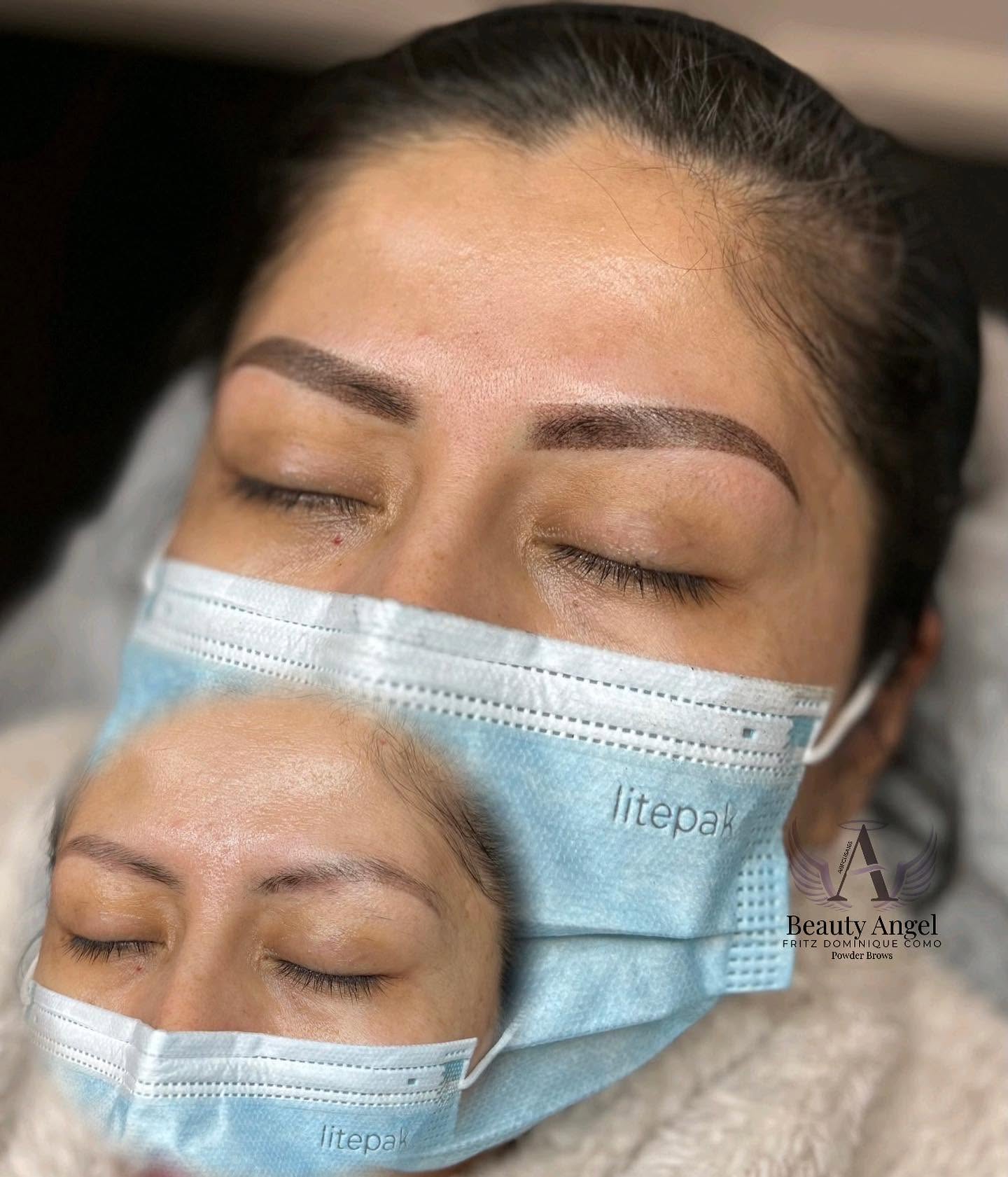 My ombré powder brow work at Prima Beauty Lounge