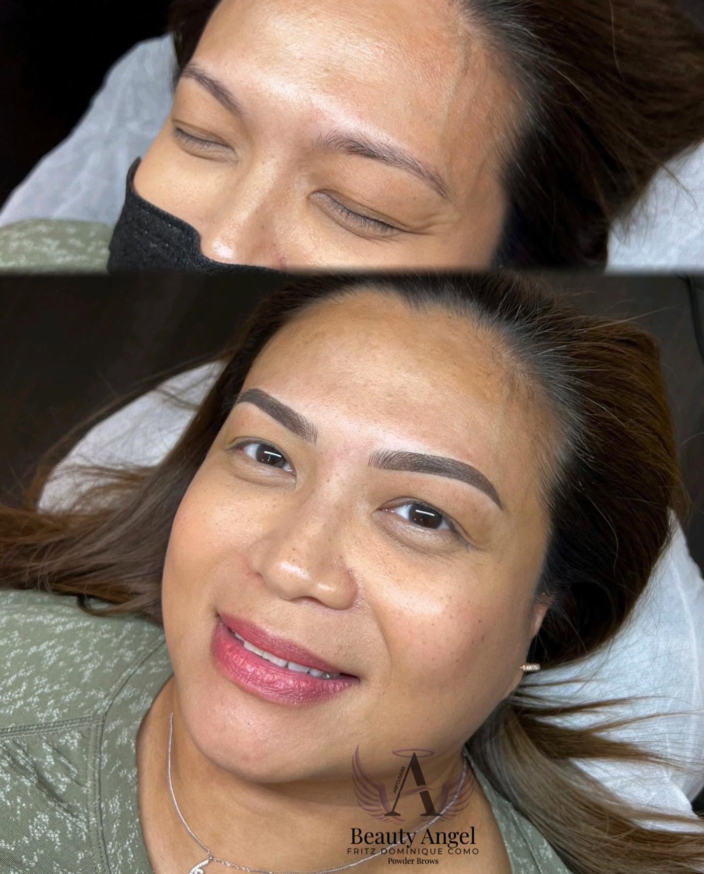 My combo brow work at Prima Beauty Lounge