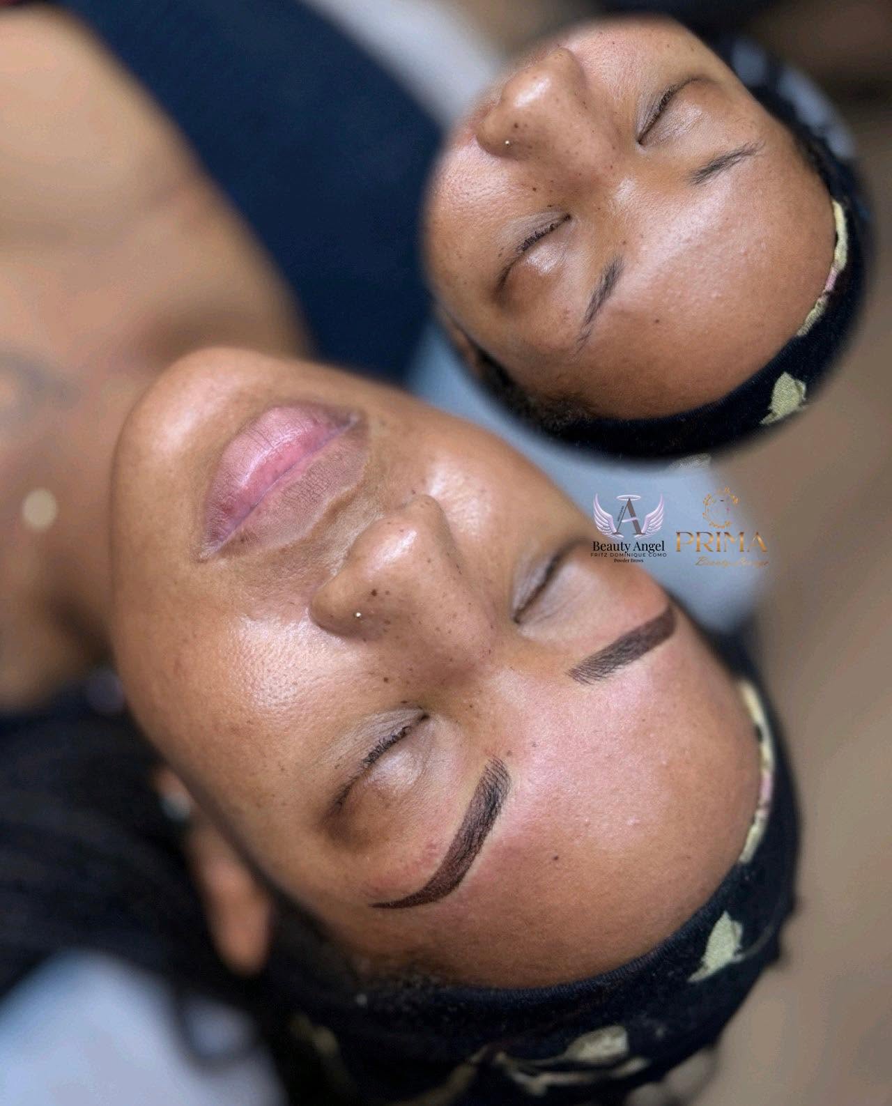 My combo brow work at Prima Beauty Lounge