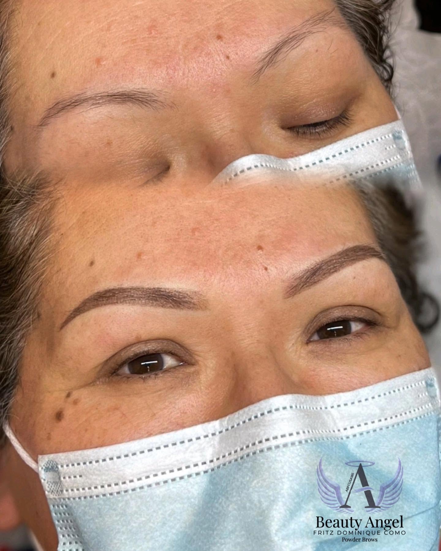 My ombré powder brow work at Prima Beauty Lounge