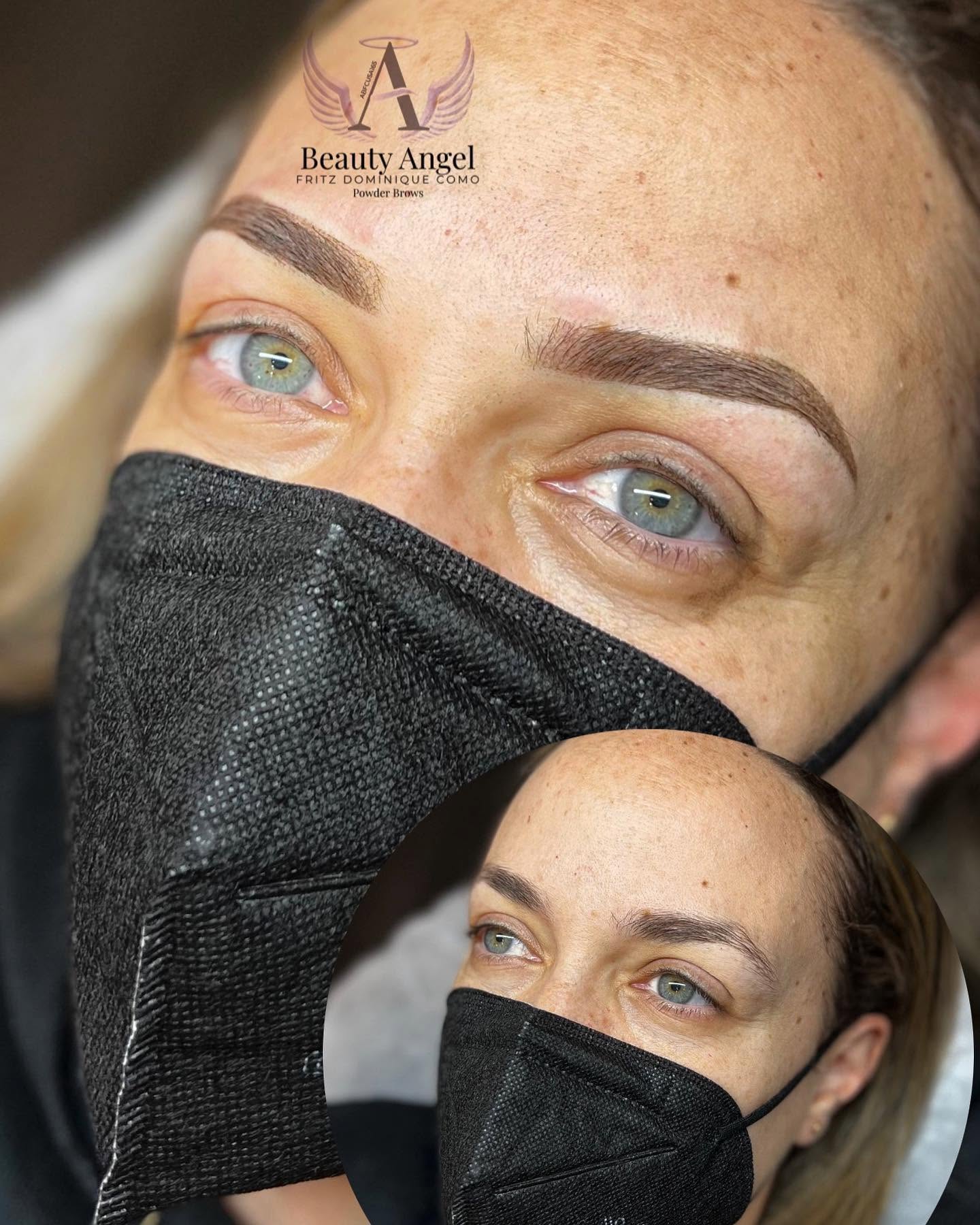 My ombré powder brow work at Prima Beauty Lounge