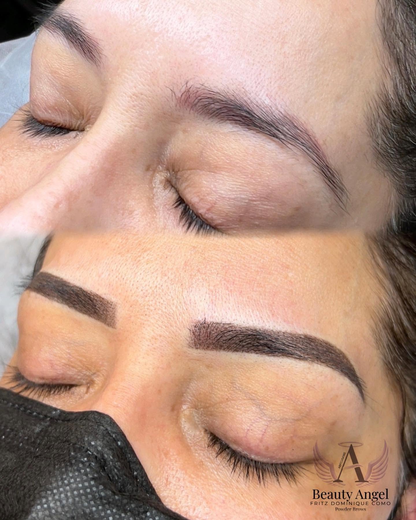 My ombré powder brow work at Prima Beauty Lounge