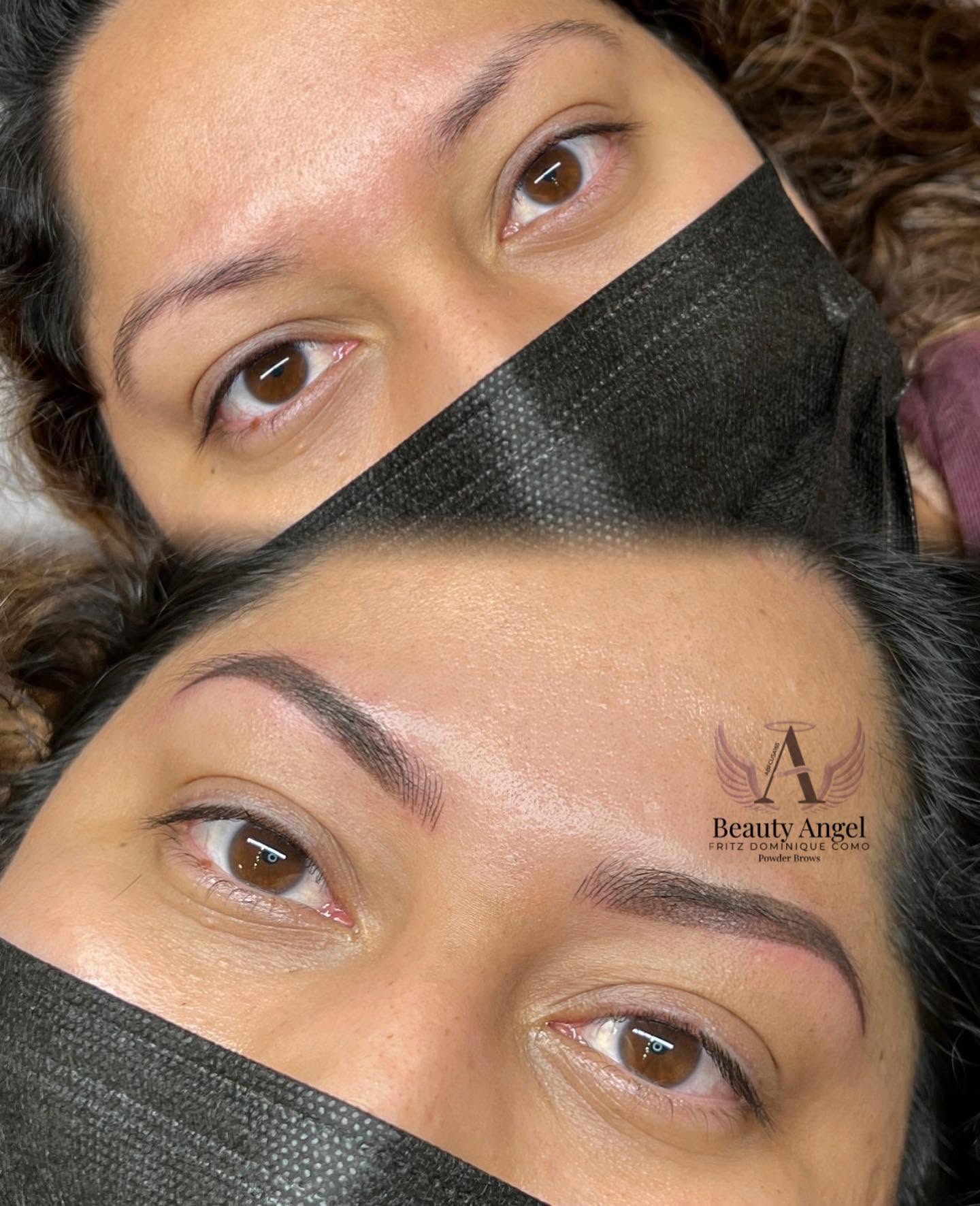 My combo brow work at Prima Beauty Lounge
