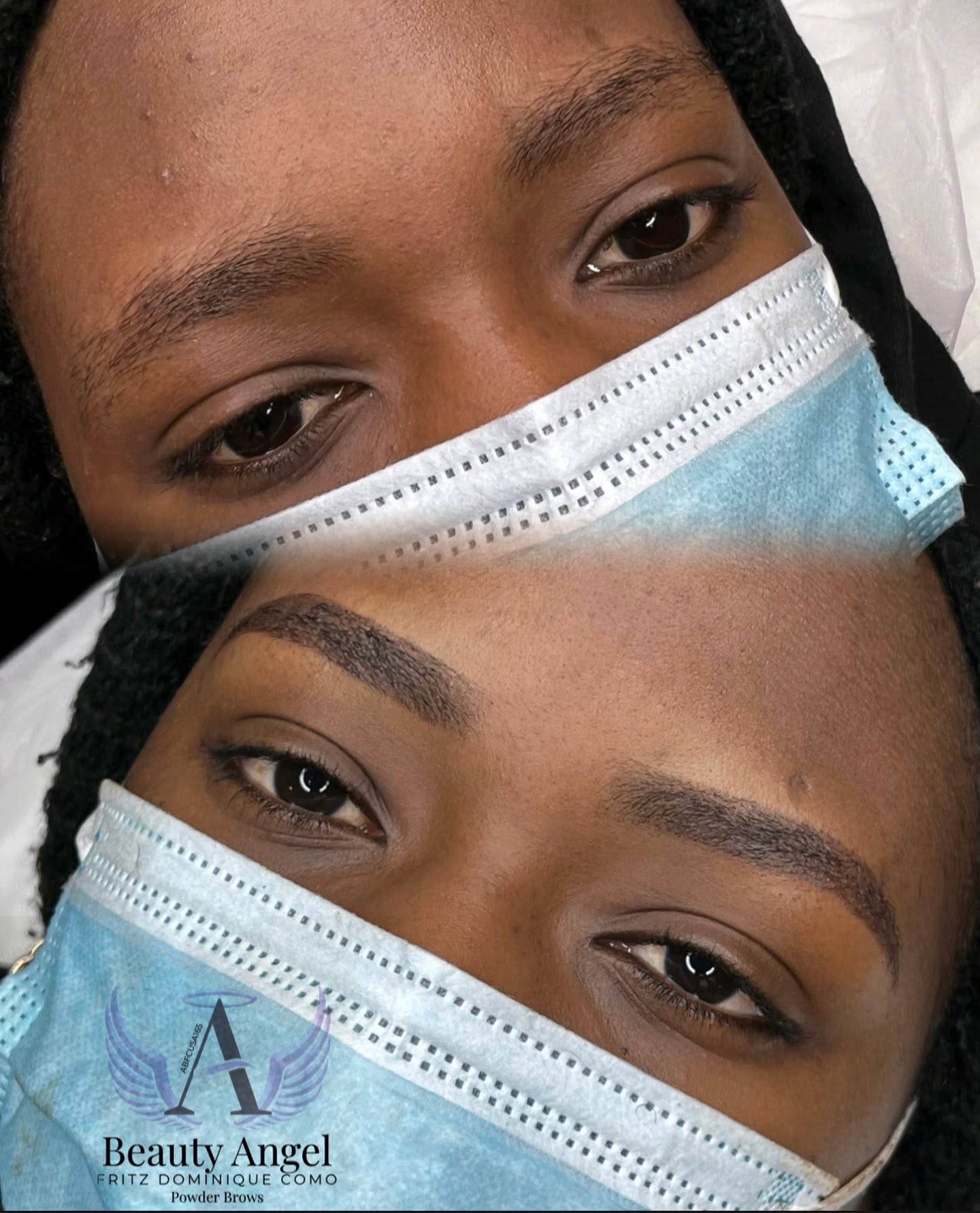 My ombré powder brow work at Prima Beauty Lounge