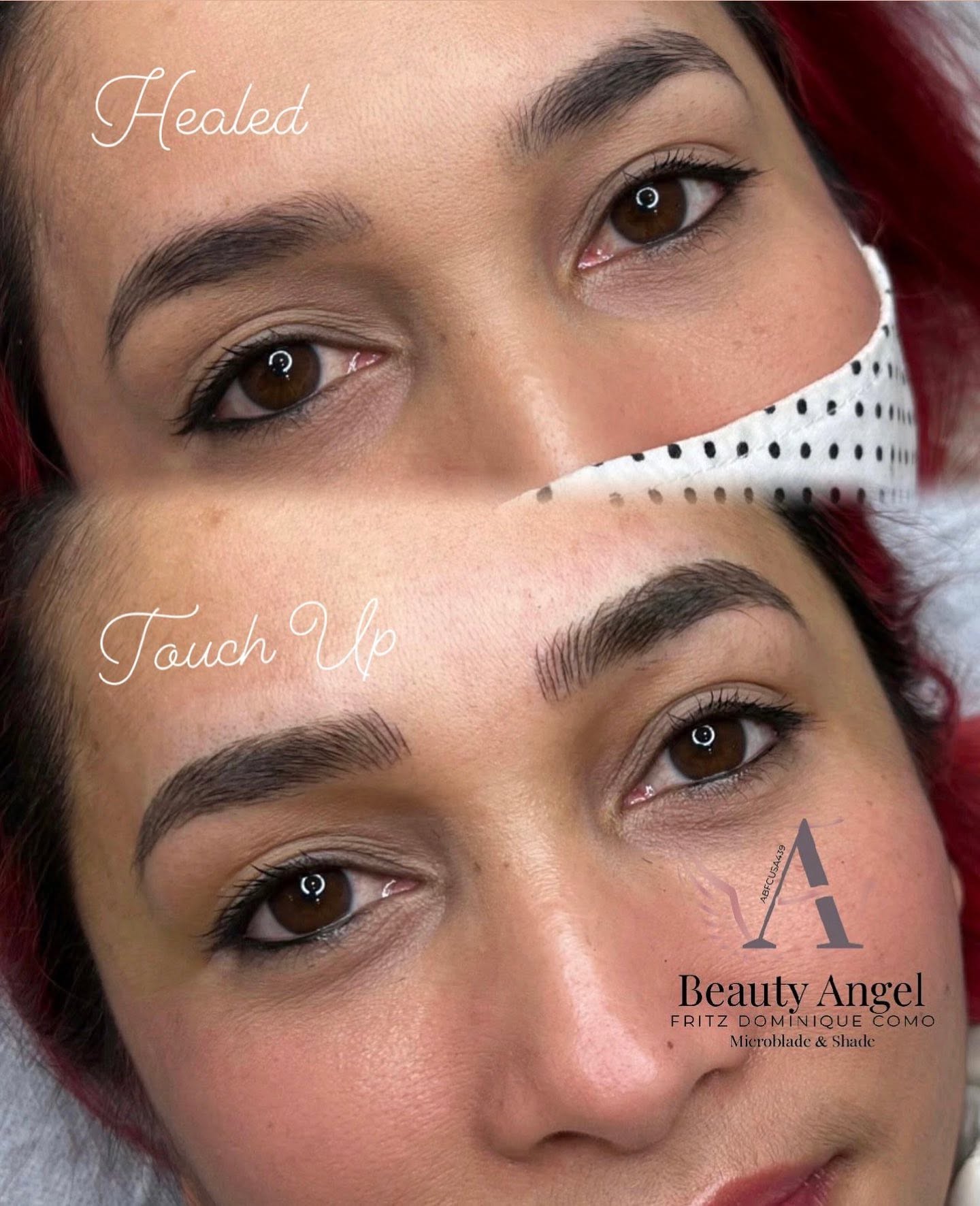 My combo brow work at Prima Beauty Lounge