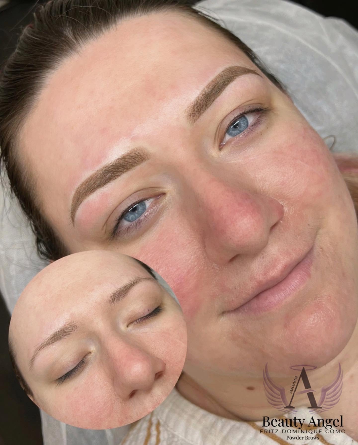 My ombré powder brow work at Prima Beauty Lounge