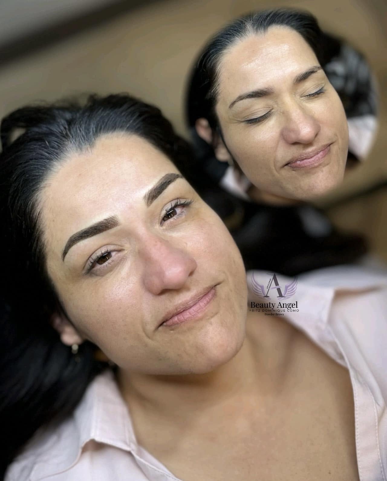 My ombré powder brow work at Prima Beauty Lounge