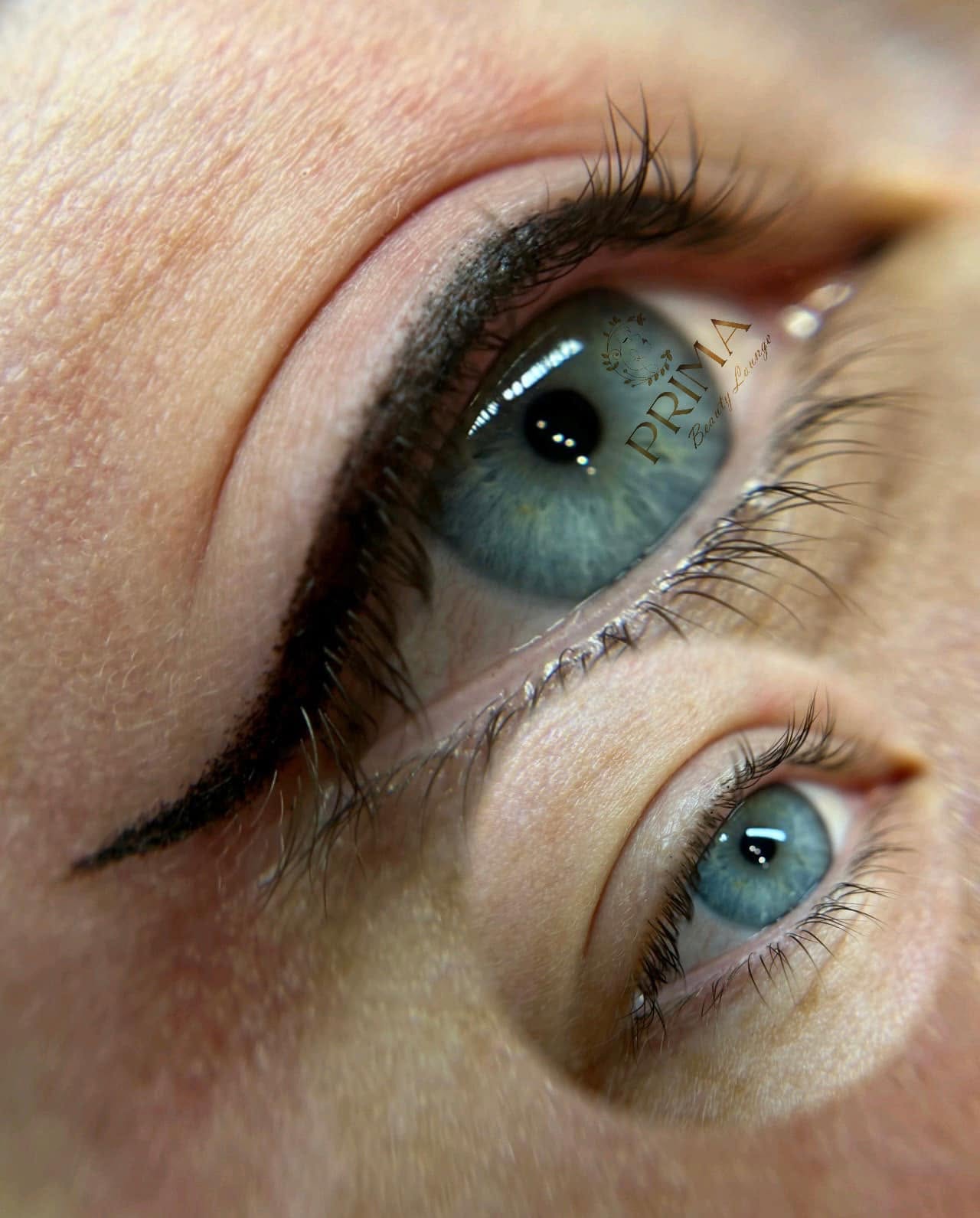My winged eyeliner work at Prima Beauty Lounge