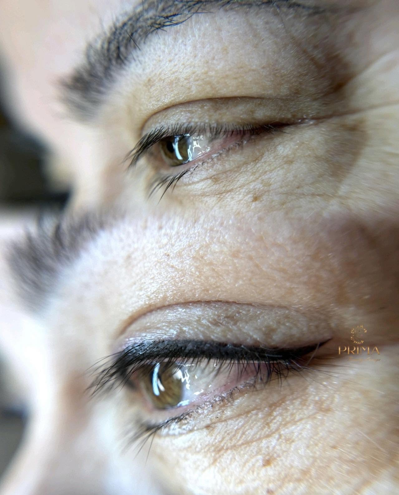 My winged eyeliner work at Prima Beauty Lounge